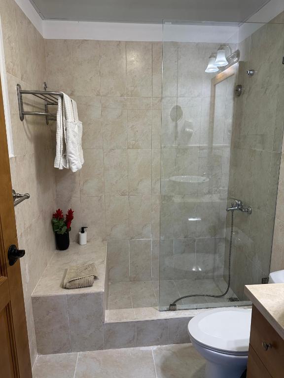 Koupelna v ubytování Hotel Palmera Bayahibe
