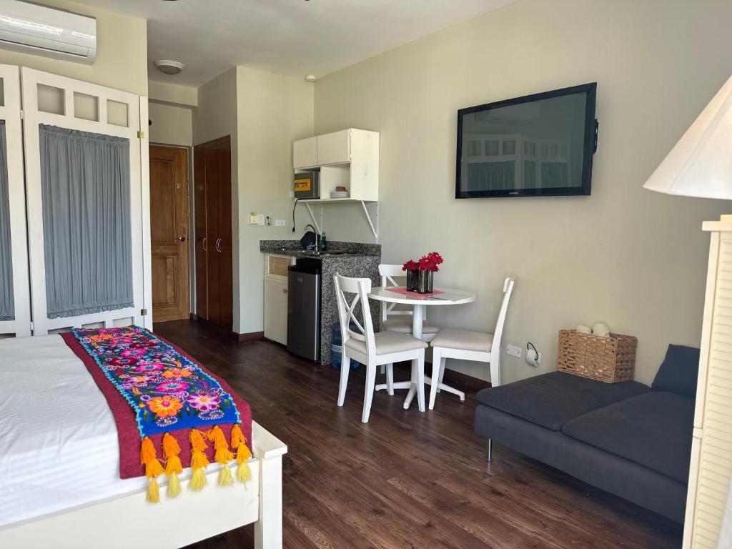 Kuchyň nebo kuchyňský kout v ubytování Hotel Palmera Bayahibe