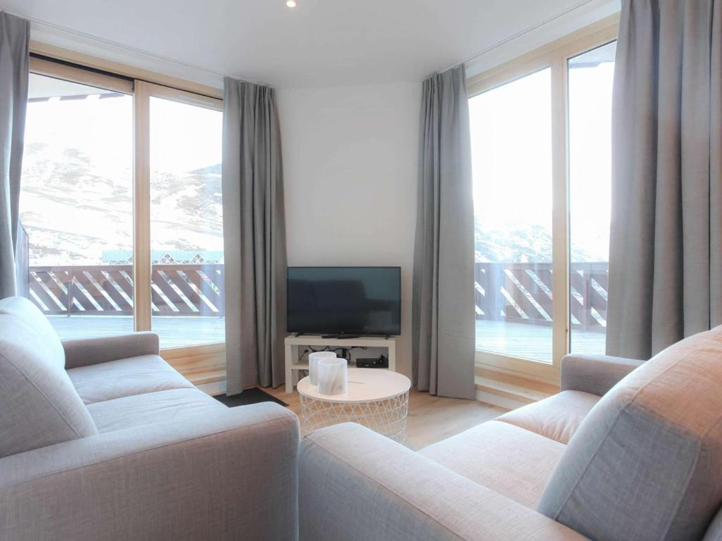 Fotografia z galérie ubytovania Appart 6 pers. rénové, terrasse sud, ski aux pieds, WiFi, conciergerie - FR-1-545-38 v destinácii Val Thorens