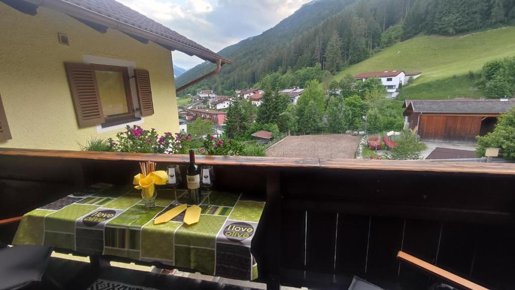 Nespecifikovaný výhled na hory nebo výhled na hory při pohledu z apartmánu