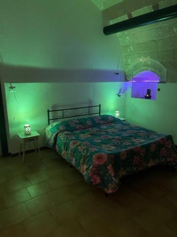 Postel nebo postele na pokoji v ubytování sassi low cost
