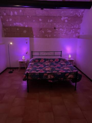 Postel nebo postele na pokoji v ubytování sassi low cost