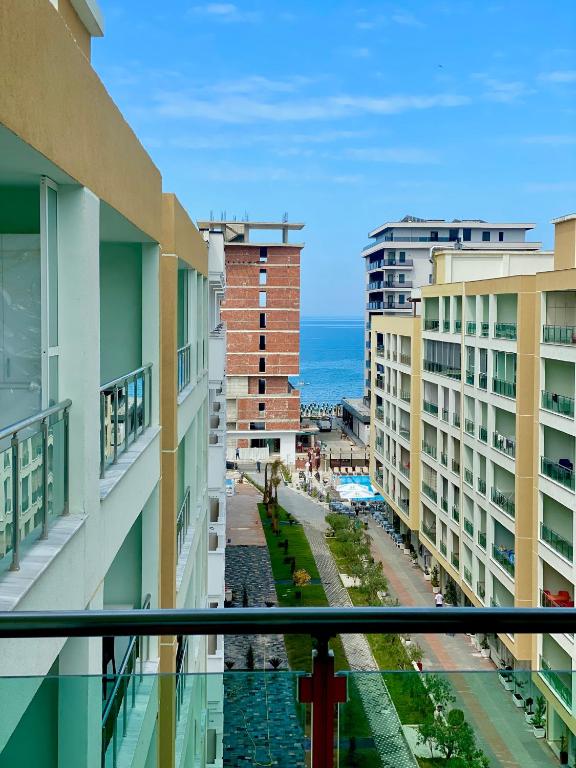 Nespecifikovaný výhled na moře nebo výhled na moře při pohledu z apartmánu