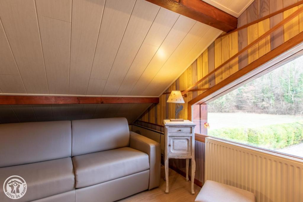 Część wypoczynkowa w obiekcie Gîte Annecy 07 - Au Royaume des Marmottes - Appt 07