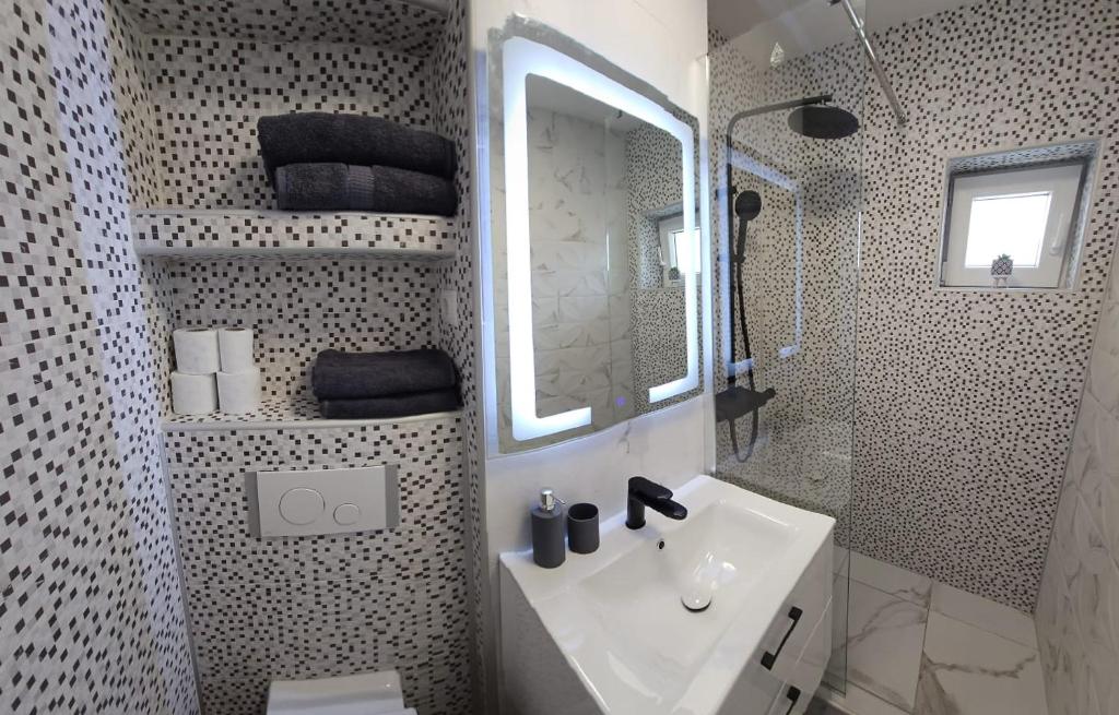 Koupelna v ubytování Modern Residence Scala