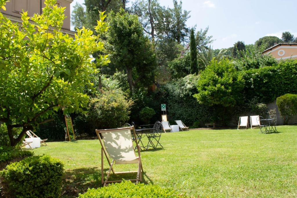 A garden outside Villa Riari Garden
