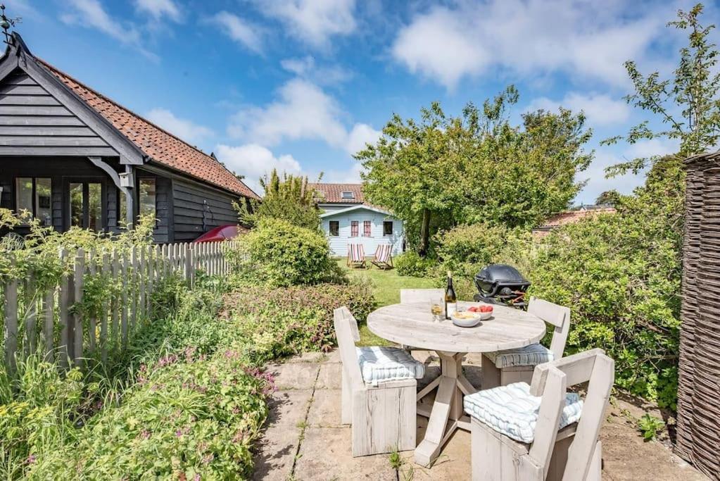Zahrada ubytování Sea House, Walberswick