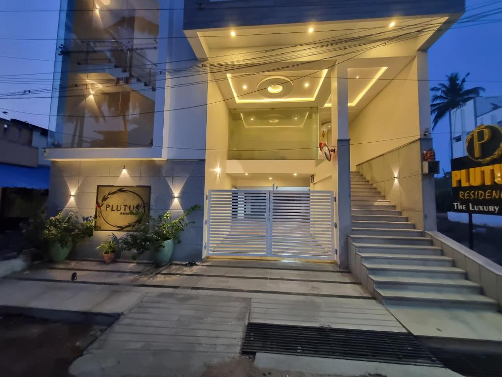 Exteriér nebo vchod ubytování PLUTUS RESIDENCY