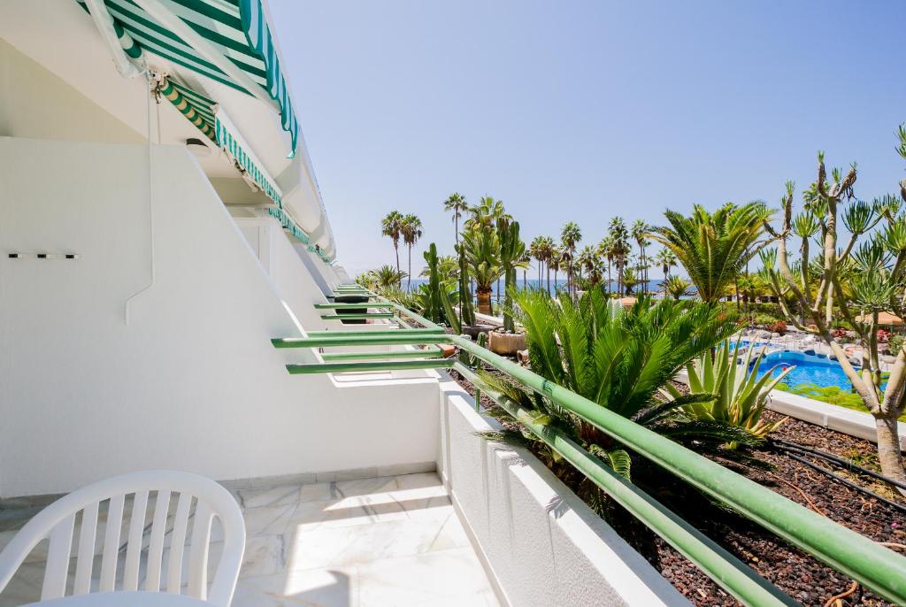 Zahrada ubytování Green Estudio - La Caleta