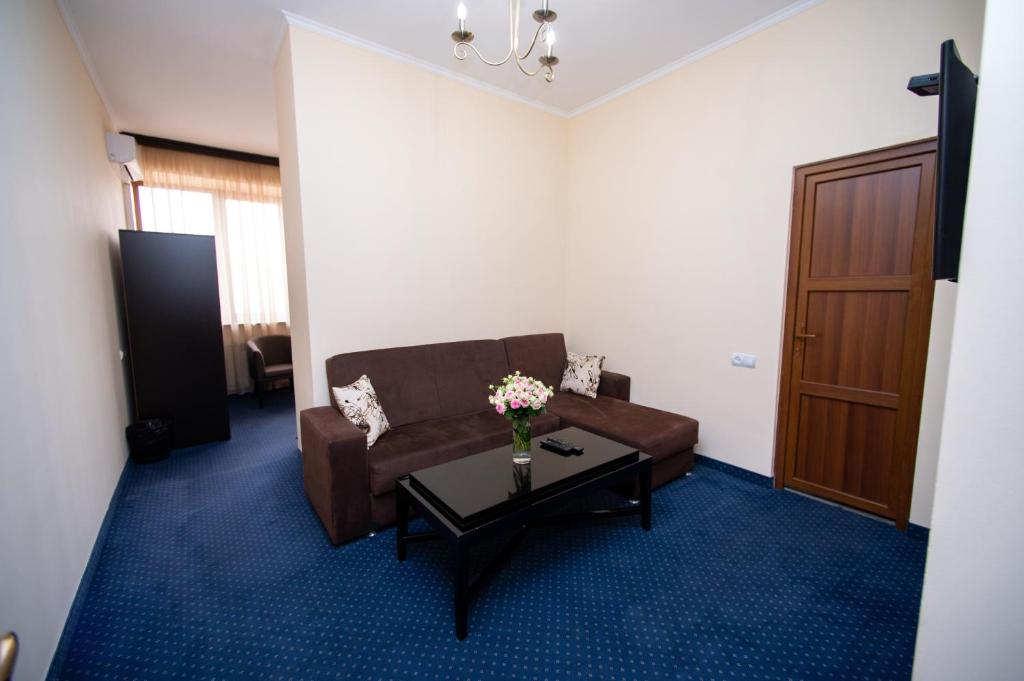 Posezení v ubytování 14 Floor Hotel