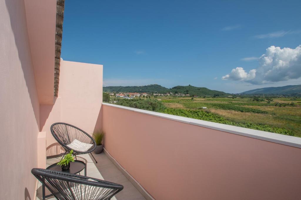Nespecifikovaný výhled na hory nebo výhled na hory při pohledu z apartmánu