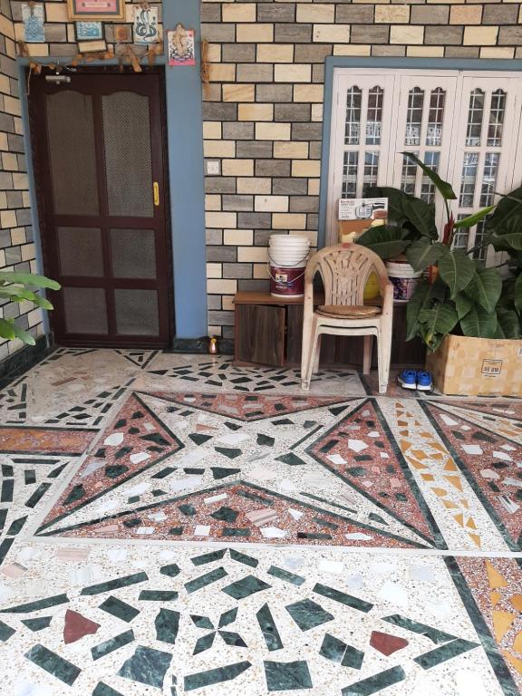 Patio nebo venkovní prostory v ubytování juneli raat homestay pokhara