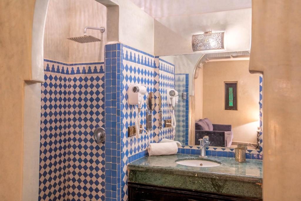 Koupelna v ubytování Janat Al Atlas Resort & Spa