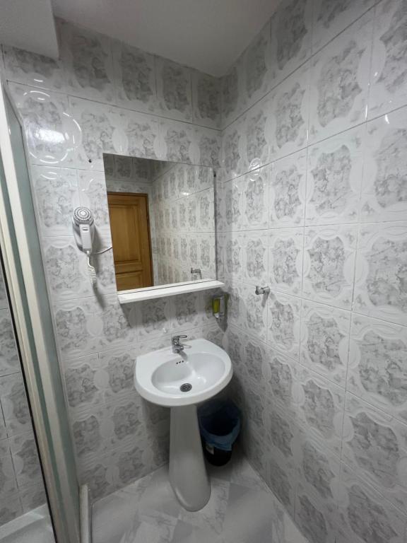 Koupelna v ubytování Villa Ajša