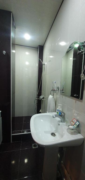 Vannituba majutusasutuses Ruzan hotel