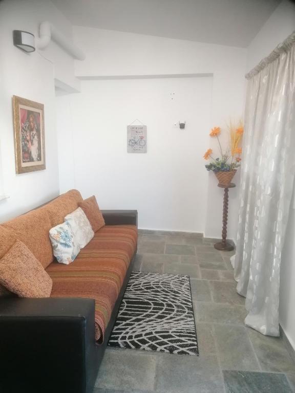 Posezení v ubytování Penthouse in Volos