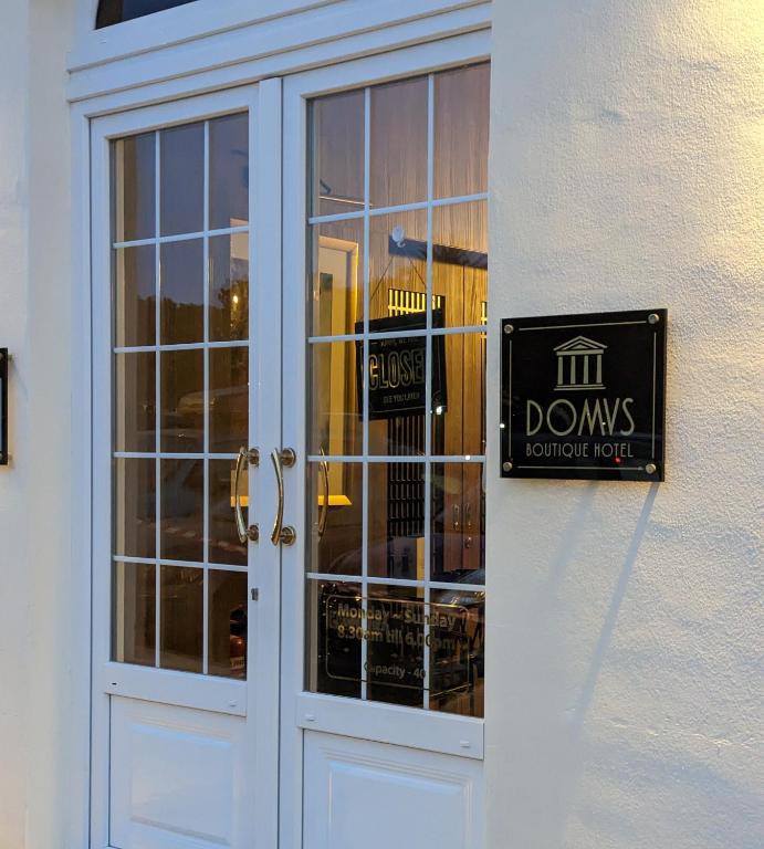 Certifikát, hodnocení, plakát nebo jiný dokument vystavený v ubytování Domus Boutique Hotel