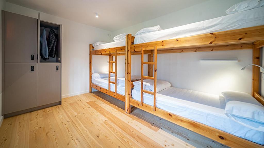 Voodi või voodid majutusasutuse Aran Hostel toas