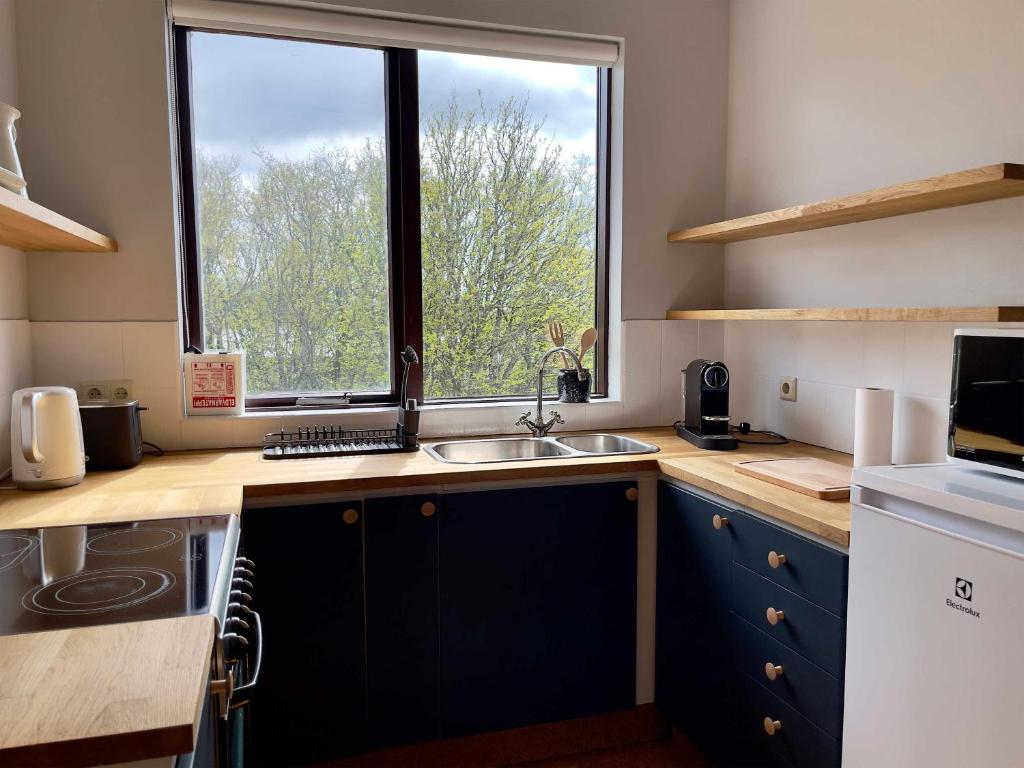 Kuchyň nebo kuchyňský kout v ubytování Matkráin Apartments
