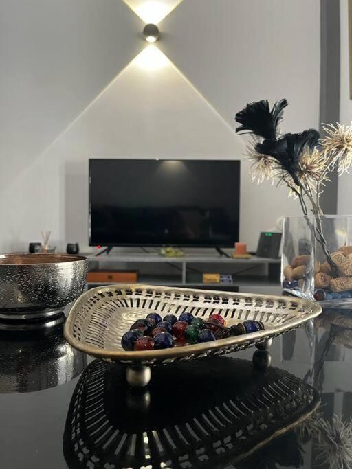 TV a/nebo společenská místnost v ubytování Beautiful Apartment in Corfu