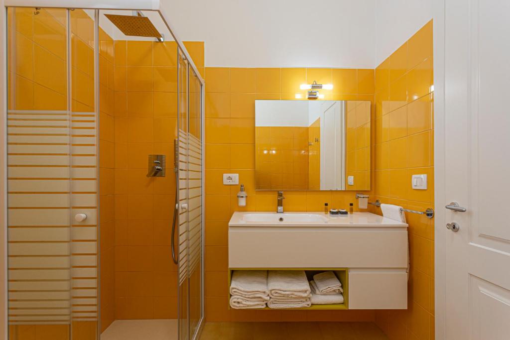Koupelna v ubytování Milocca Homes
