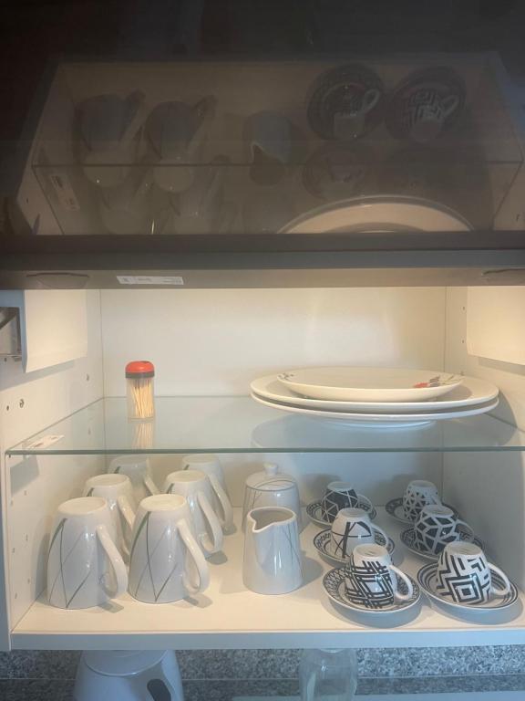 A cozinha ou kitchenette de Appartamenti Lago di Como