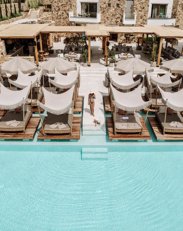 Bazén v ubytování Myra Hotel nebo v jeho okolí