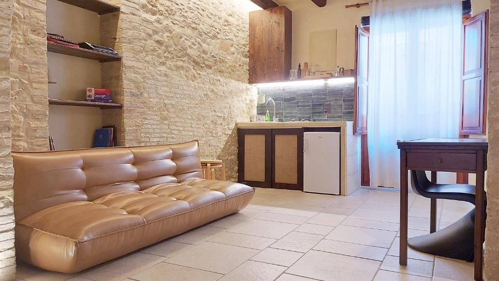 Kuchyň nebo kuchyňský kout v ubytování CASA OCRA