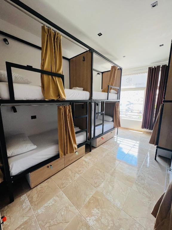 Postel nebo postele na pokoji v ubytování Central Boutique Hostel