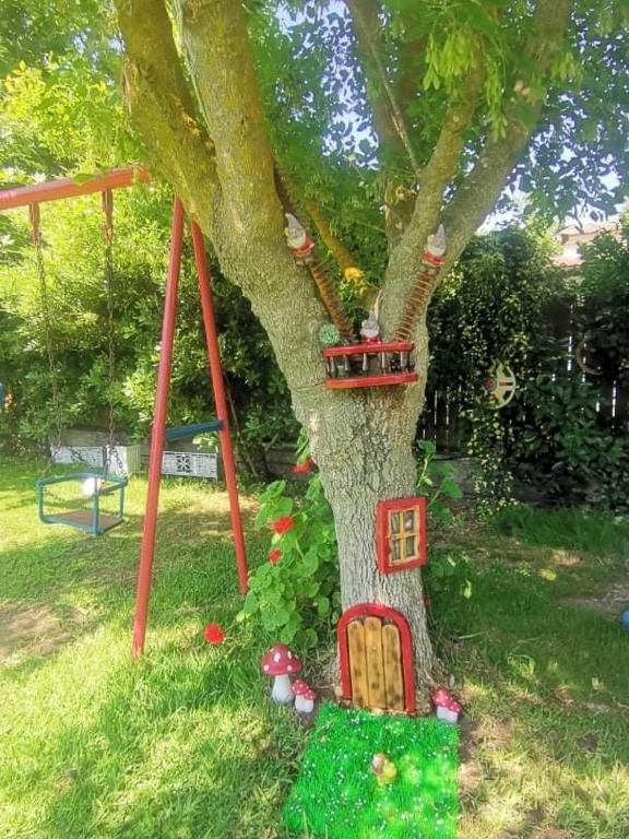 Zahrada ubytování KATIA Studios