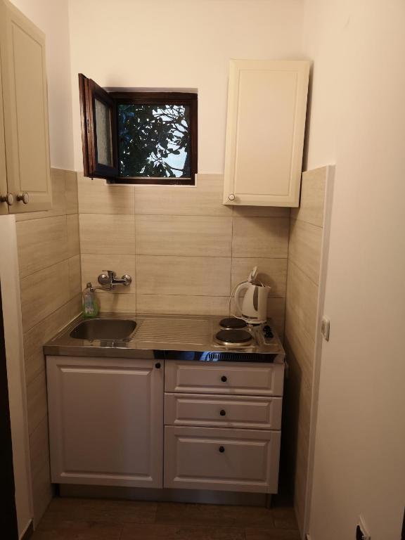 Kuchyň nebo kuchyňský kout v ubytování Apartments MINT Povljana - 50m from sandy beach