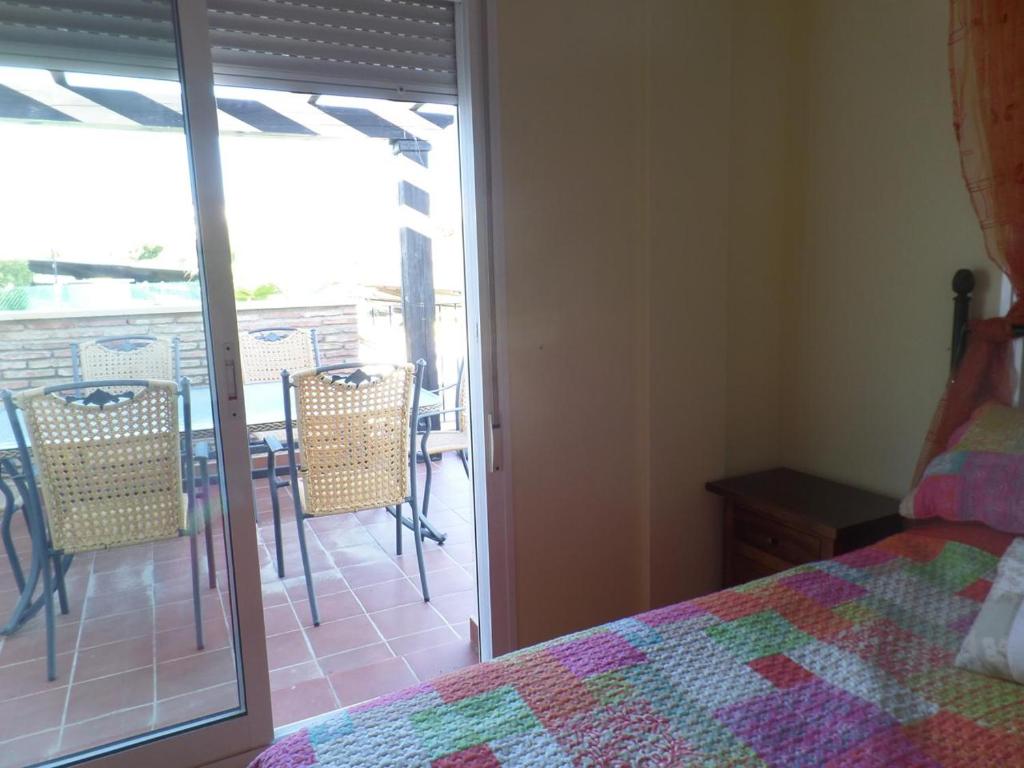 Postel nebo postele na pokoji v ubytování DUPLEX AL ANDALUS THALASSA