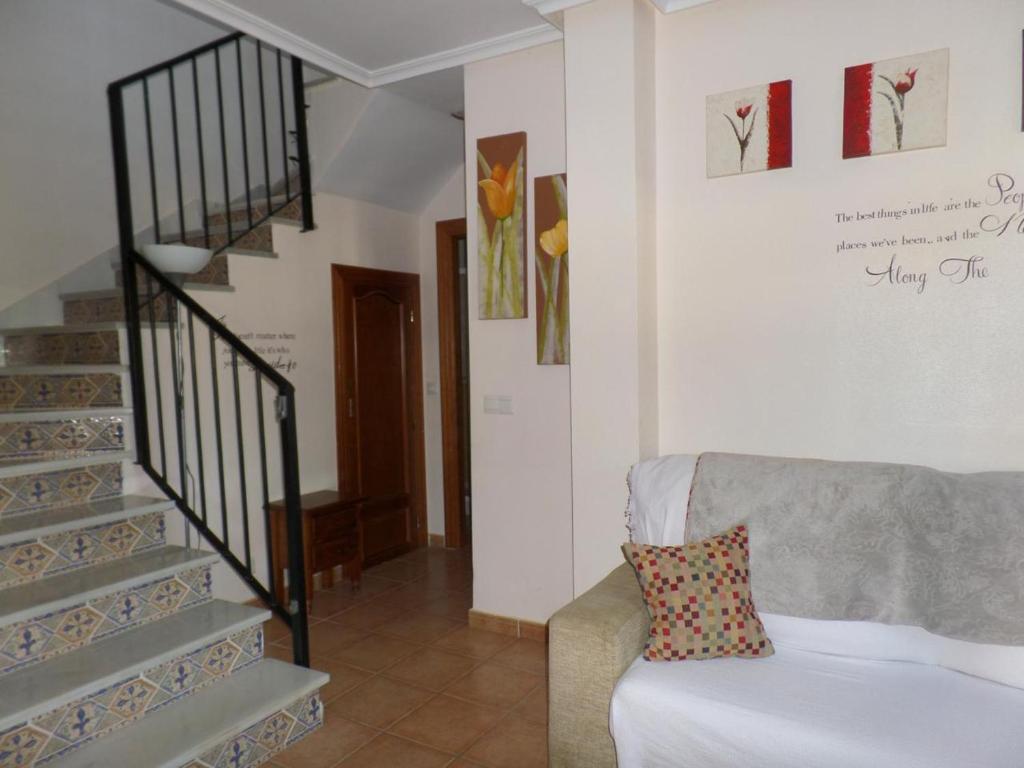 Posezení v ubytování DUPLEX AL ANDALUS THALASSA