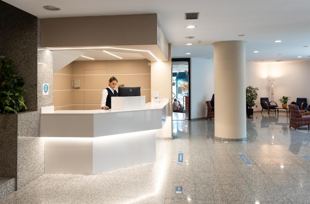 Vstupní hala nebo recepce v ubytování Aparthotel Campus