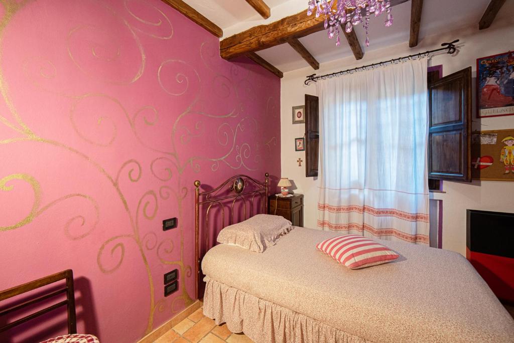 Łóżko lub łóżka w pokoju w obiekcie Pace e Relax, Wonderful Villa, Versilia sea view