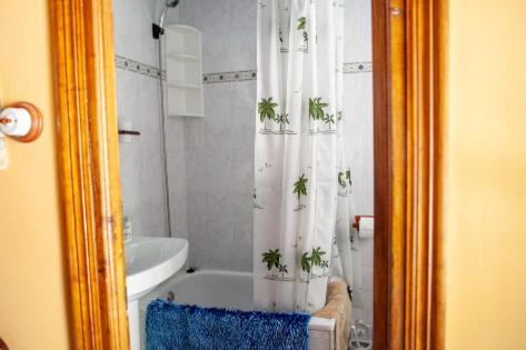 Koupelna v ubytování Casa Rural La Aldea