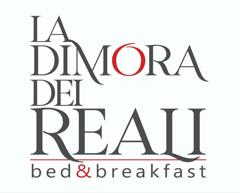 un autre logo rouge pour le petit-déjeuner dans l'établissement La Dimora dei Reali, à Naples