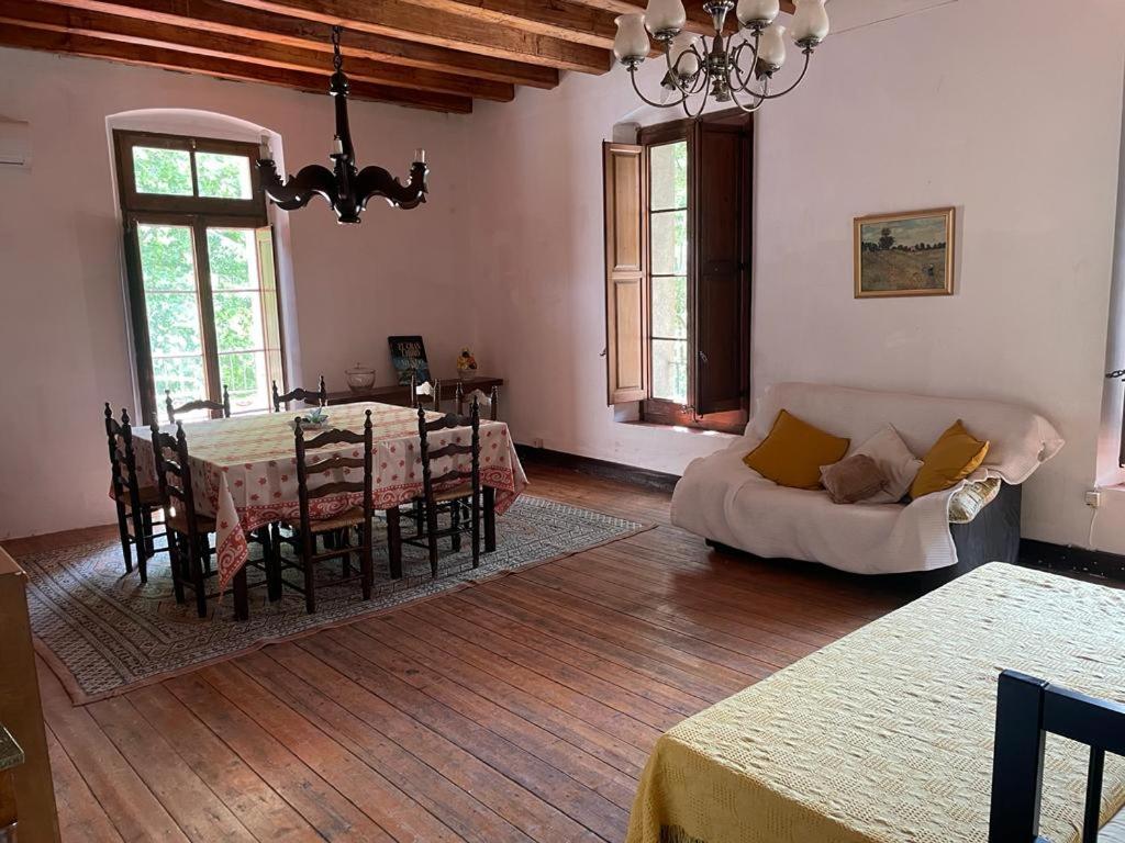 Posezení v ubytování Casa Rural para descansar piscina cerca