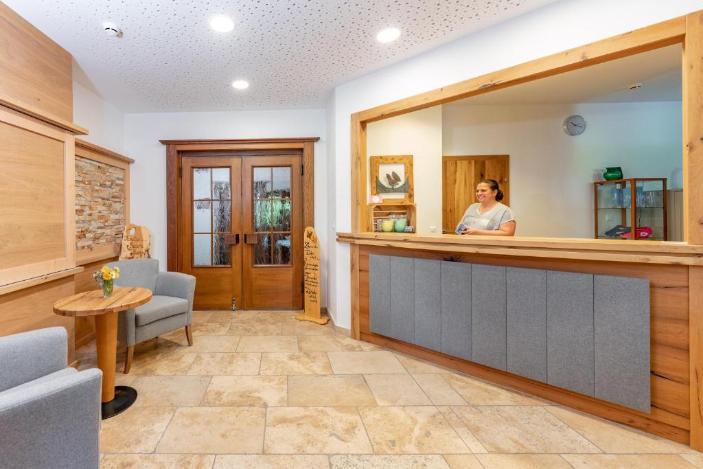 Vstupní hala nebo recepce v ubytování Hotel Garni Hochwurzen