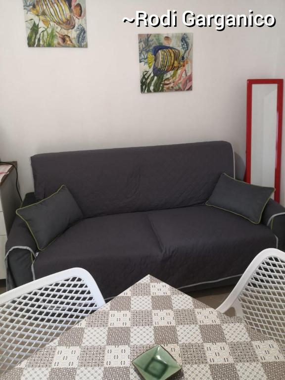 Posezení v ubytování Marechiaro