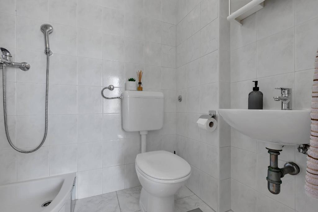 Kúpeľňa v ubytovaní Urban Studios