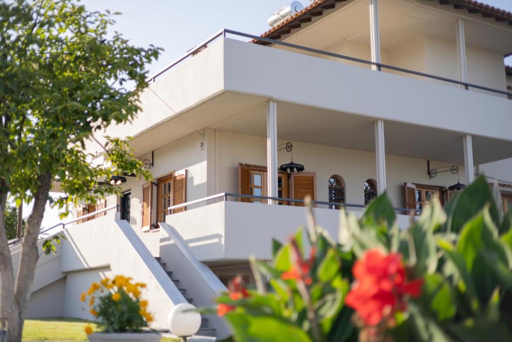 Balkón nebo terasa v ubytování Villa Elisabeth