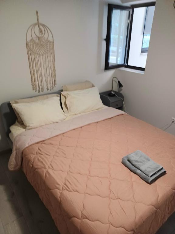 Posteľ alebo postele v izbe v ubytovaní Varkiza Seaside Apts