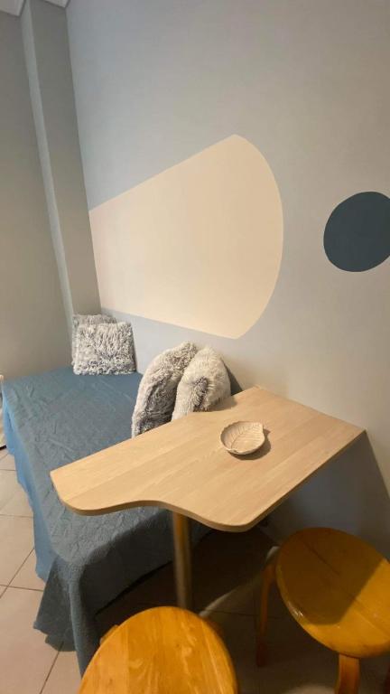 Posezení v ubytování cozy minimal apartment