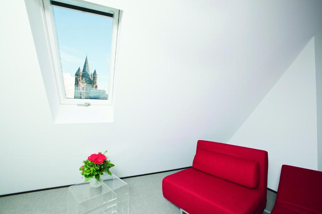 Posezení v ubytování Stern am Rathaus