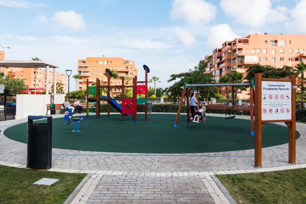 Detský kútik v ubytovaní UNIVERSITY & TECH PARK MALAGA APARTMENT