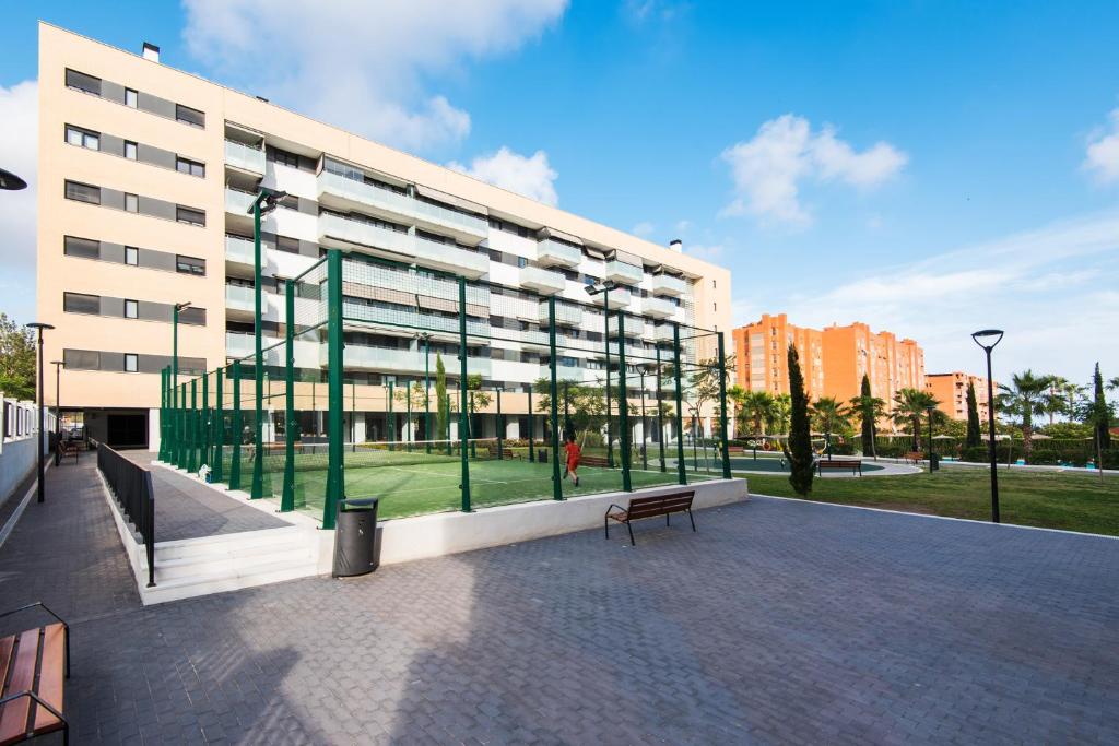 Budova, v ktorej sa apartmán nachádza