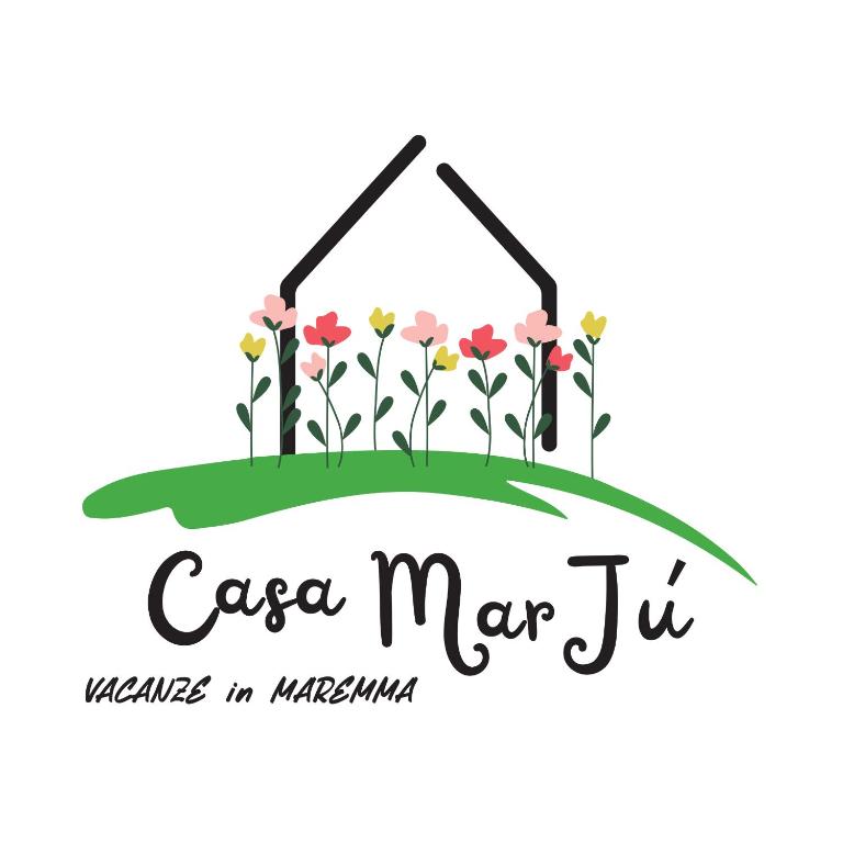 a label for a festival of cesa new july with flowers at Casa MarJù in Montemassi