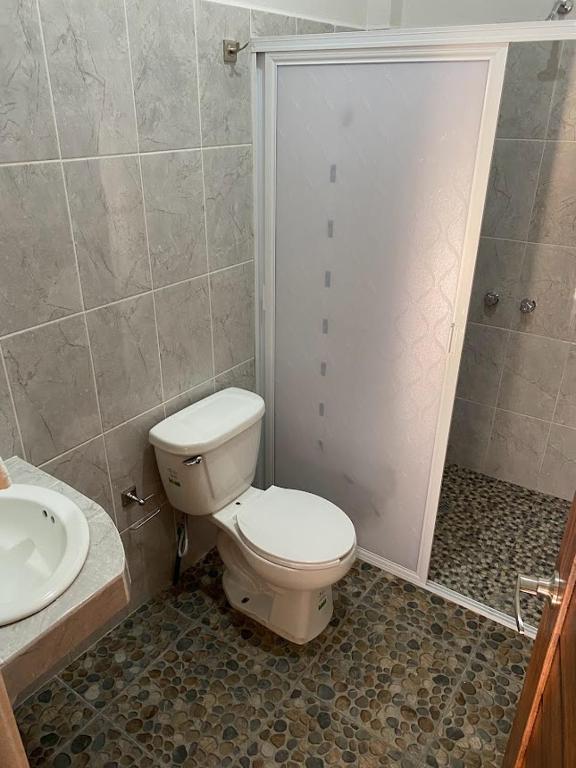 Koupelna v ubytování Casa Suites Minizoo