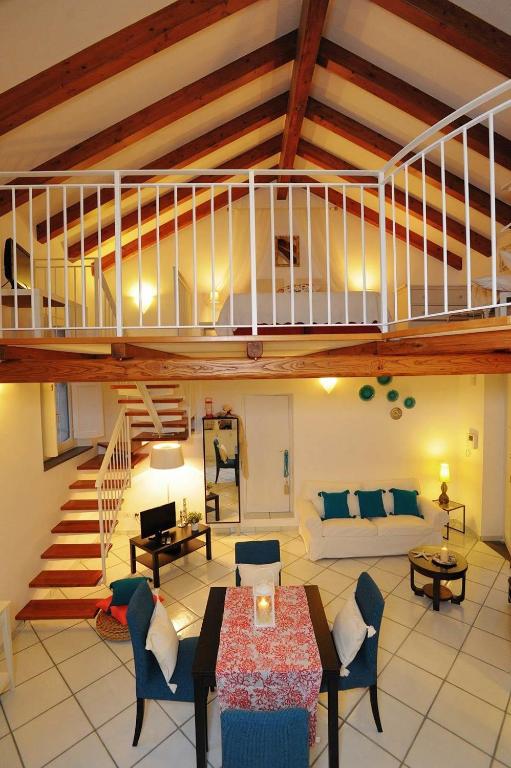 Posezení v ubytování Loft Apartments by AMALFIVACATION
